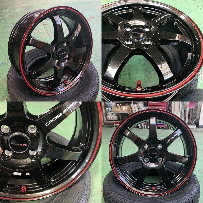 185/55R16 ヤリス スイフト グレイス GY ICENAVI8 16インチ CR7 6.0J +45 4H100P スタッドレスタイヤ ホイールセット 4本_画像2