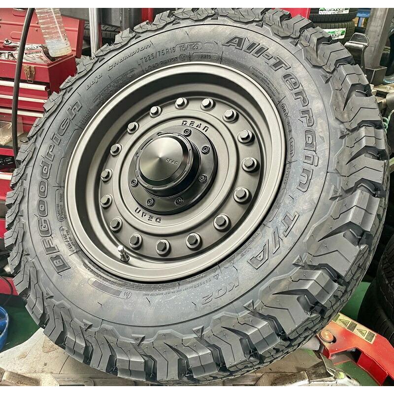 265/70R17 FJ プラド ハイラックス 17インチ TOYO オプカン A/T3 コロラド 8.0J +20 6H139.7P サマータイヤ ホイールセット 4本_画像7