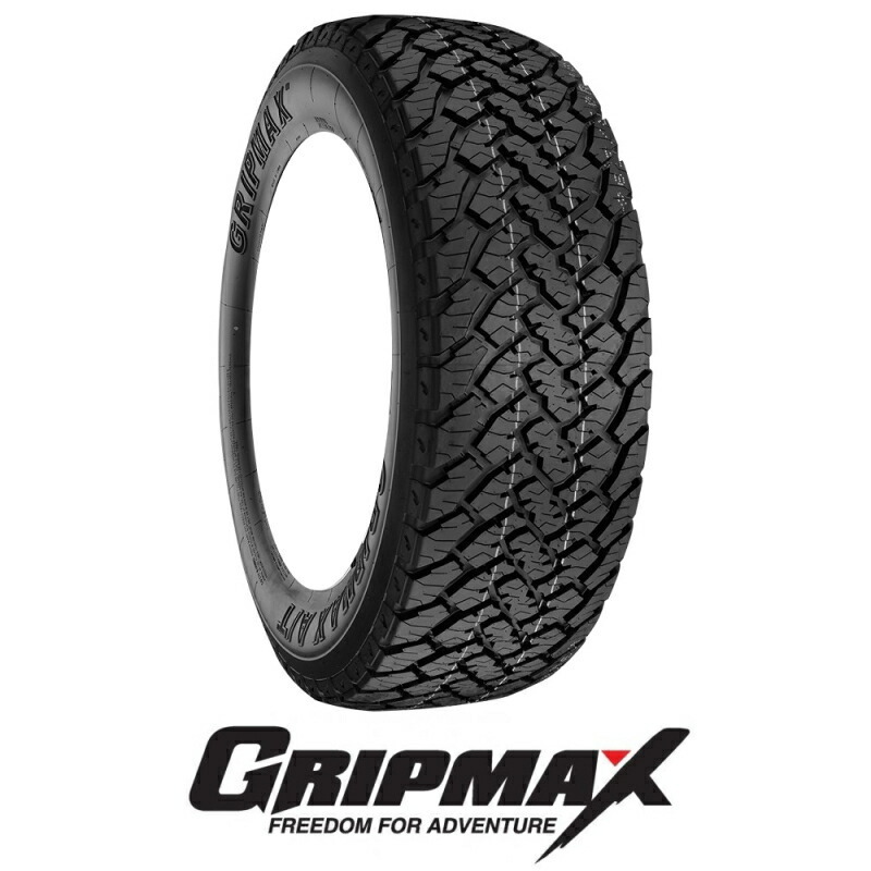 265/65R17 ハイラックス トライトン プラド GRIPMAXX A/T 17インチ シスコムーン 8.0J +20 6H139.7P サマータイヤ ホイールセット 4本_画像2