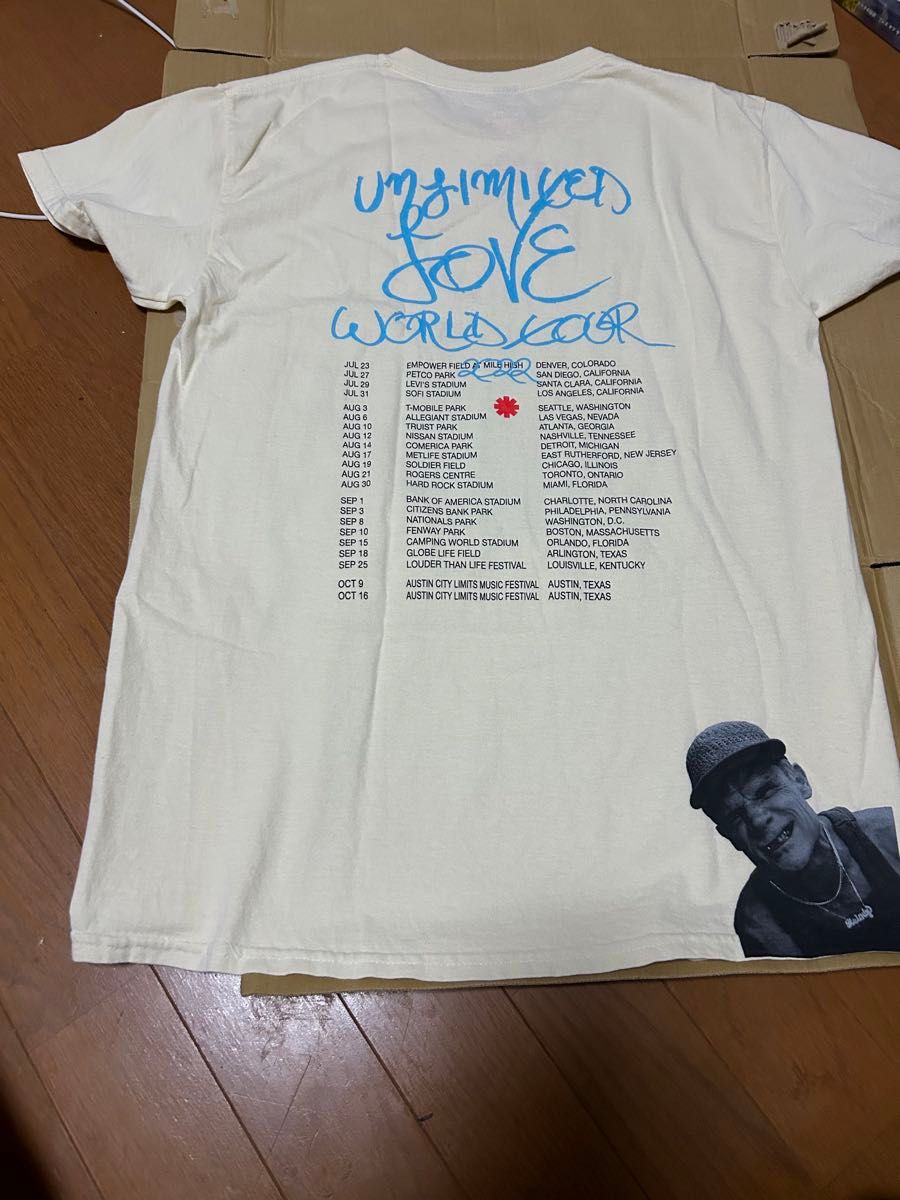 レッチリ Tシャツ Sサイズ RED HOT CHILI PEPPERS UNLIMITED レッチリ Tシャツ Sサイズ RED HOT CHILI PEPPERS UNLIMITED
