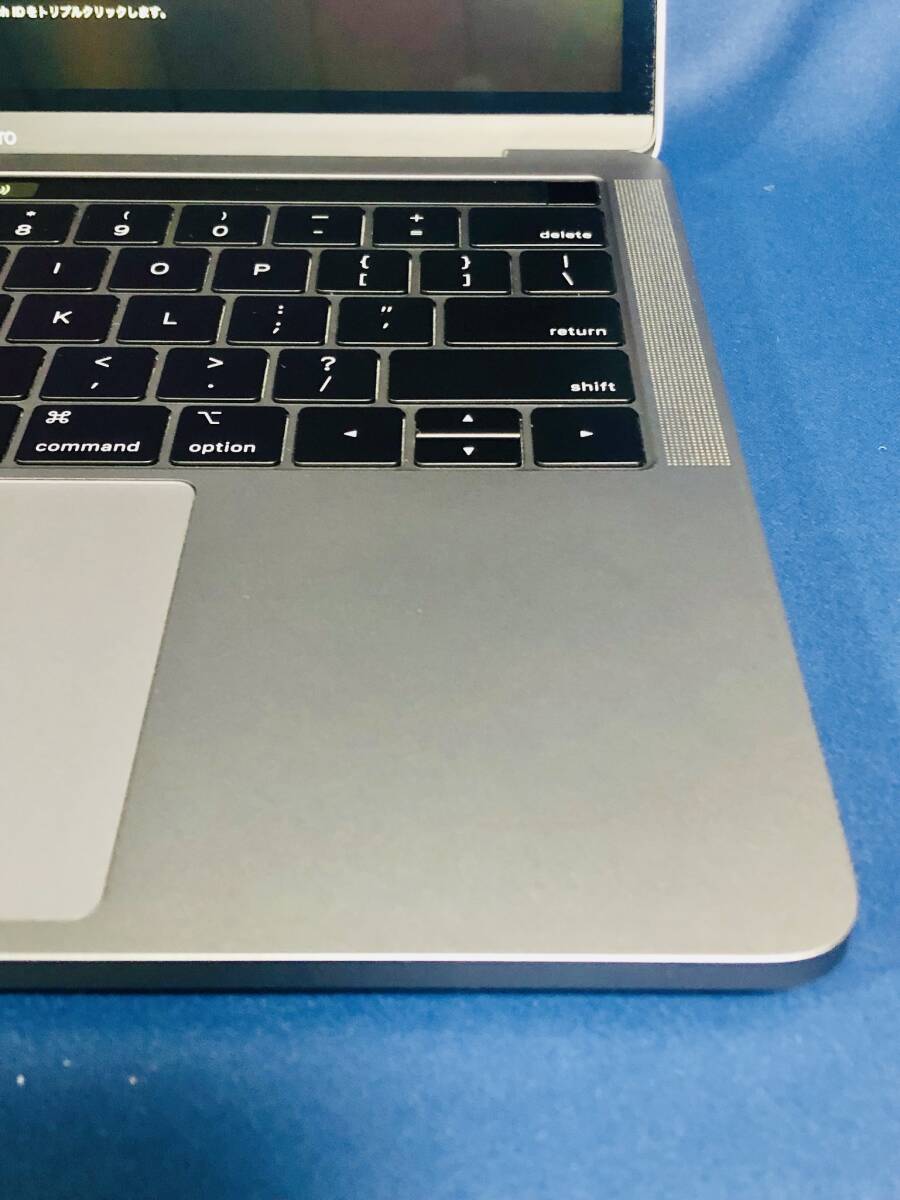 【USキー】Macbook Pro 13インチ 2018 Four-Thunderbolt i5/16GB/256GB スペースグレイ 14.4.1 Sonoma_画像7