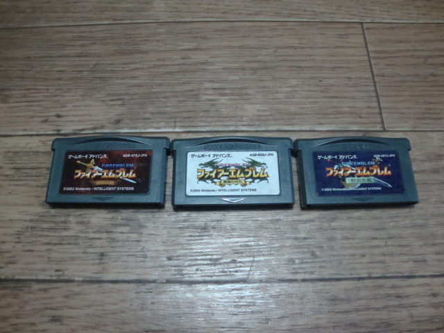 ☆ GBA ファイアーエンブレム 3タイトルセット 封印の剣 烈火の ☆ GBA ファイアーエンブレム 3タイトルセット 封印の剣 烈火の