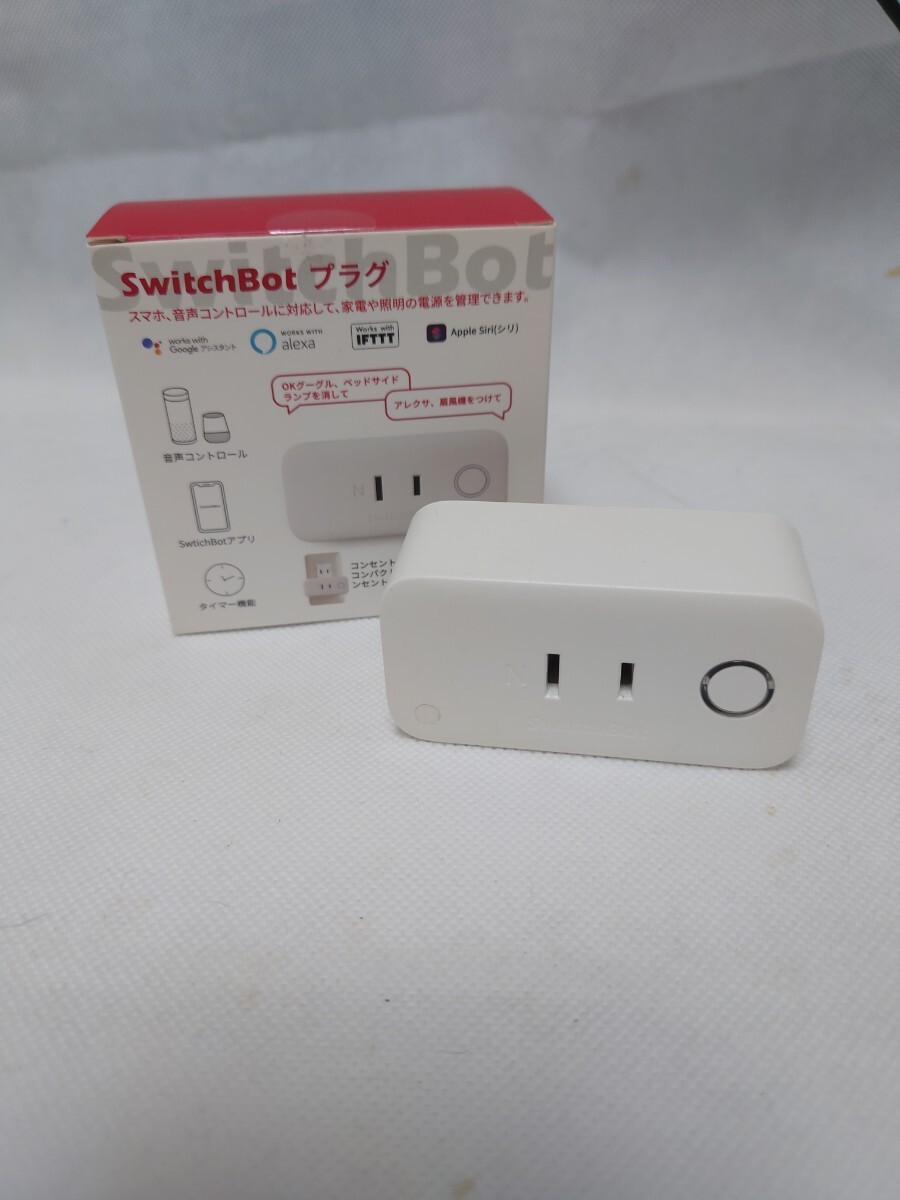 【送料込】スイッチボット スマートプラグ Switchbot 外箱 説明書 付属_画像9