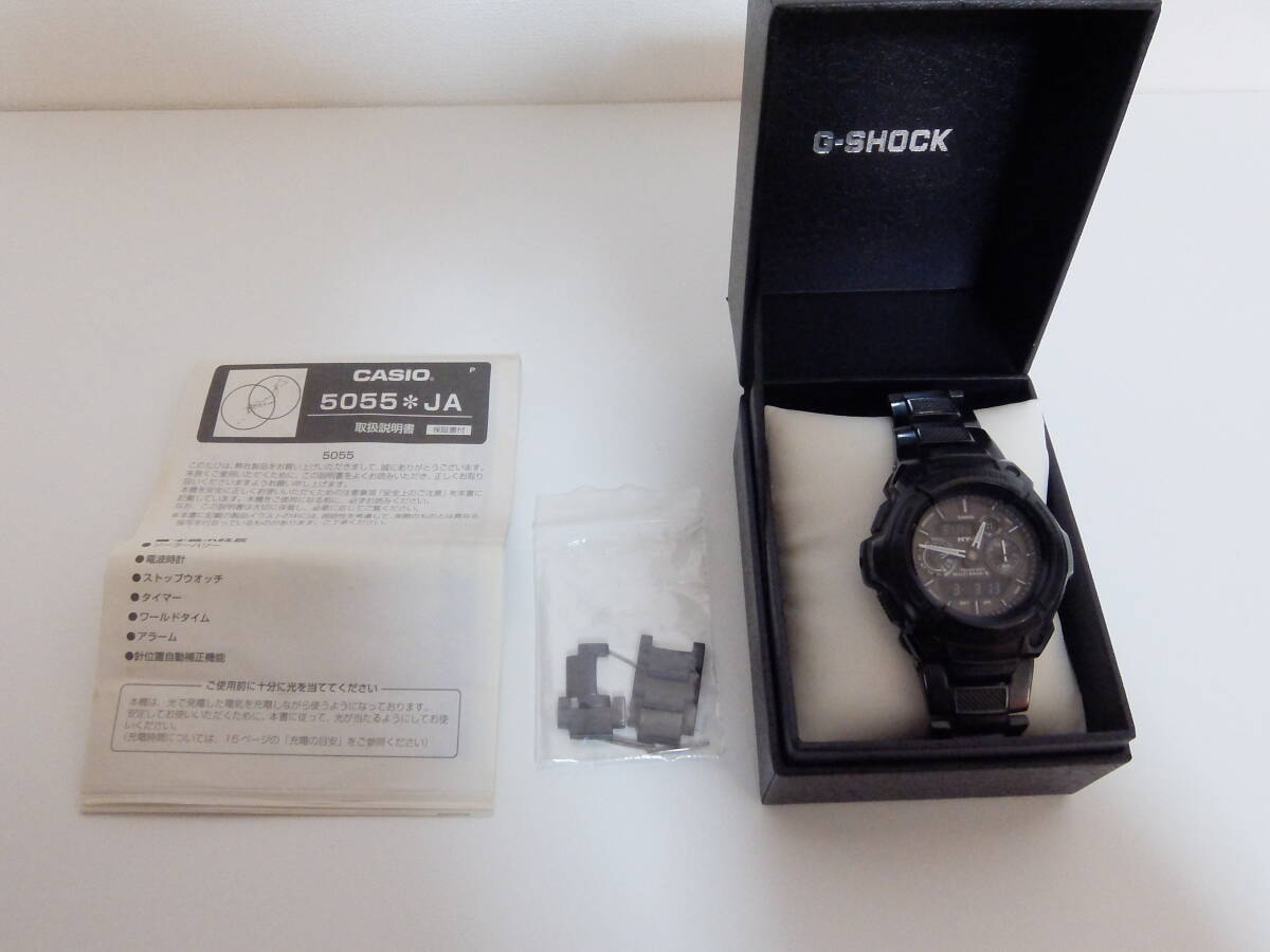 CASIO カシオ G-SHOCK Gショック MTG-1500B 5055 JA ソーラー電波 腕時計の画像10