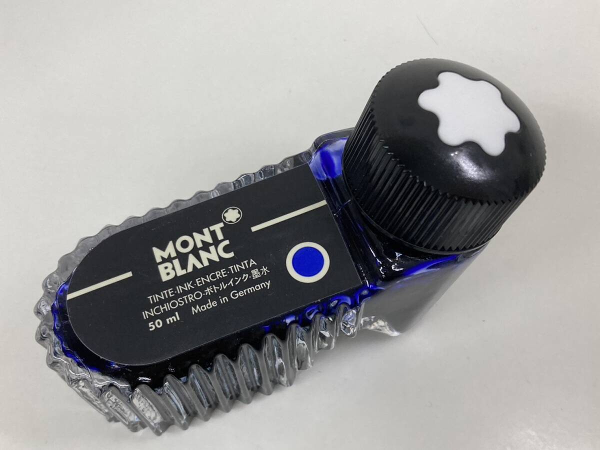 万年筆インク MONT BLANC モンブラン ロイヤルブルー 50ml 長期保管品 T280_画像2