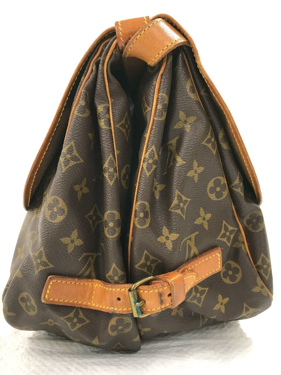 LV　LOUIS VUITTON　ルイ・ヴィトン　モノグラム ソミュール35　ショルダーバッグ　4803_画像3