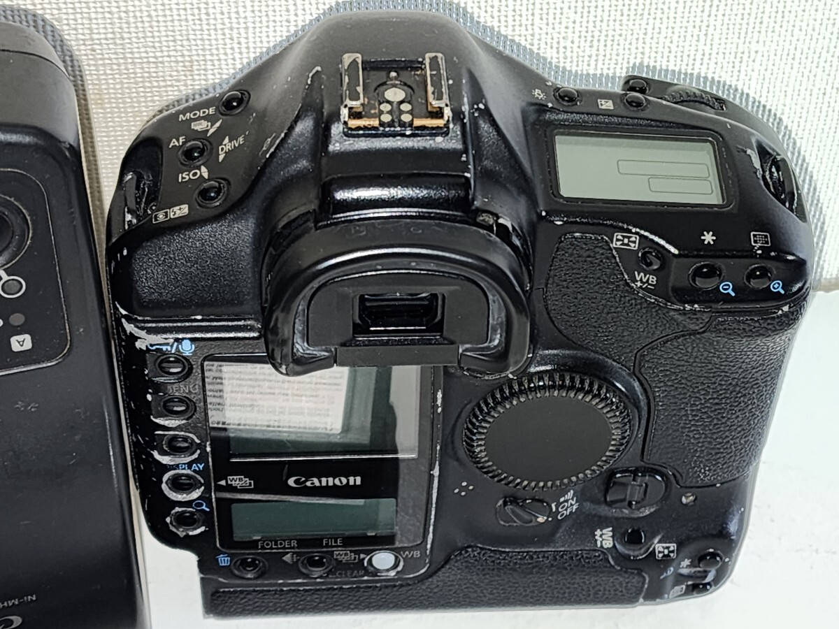 【canon/キャノン】EOS 1DS mark II np-e3 nc-e2 バッテリー付き 動作ok_画像2