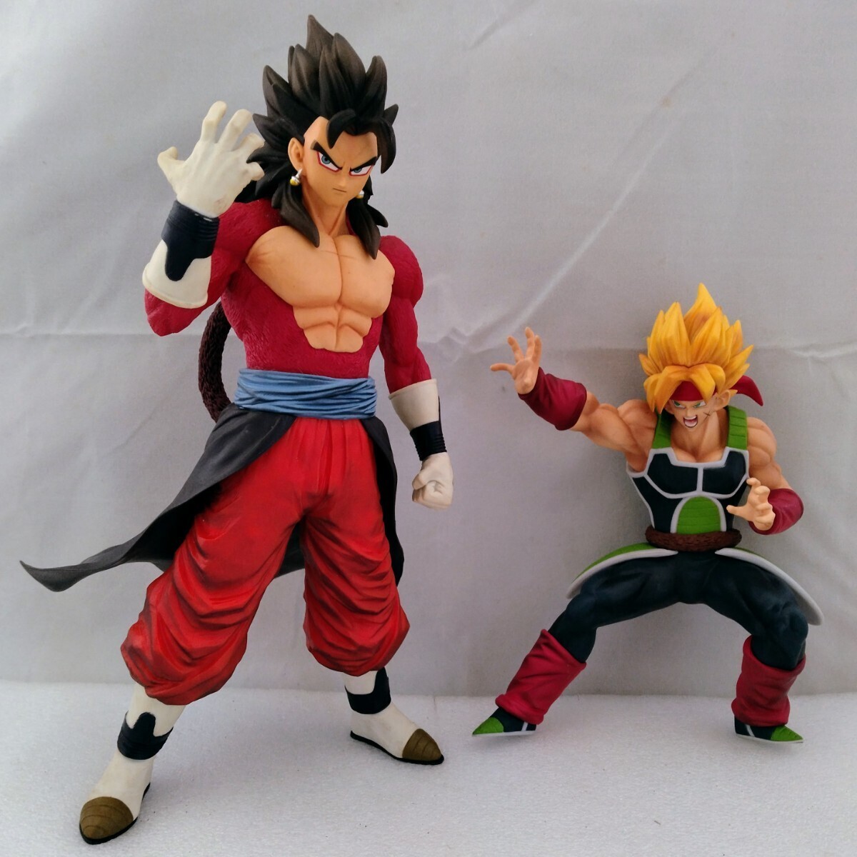 【2個】ベジットゼノ　バーダック　フィギュア　ドラゴンボール　箱なし　プラ時_画像1