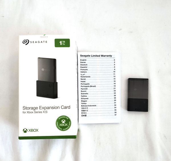 Xbox Series X|S 用 Seagate ストレージ拡張カード 1TB_画像1