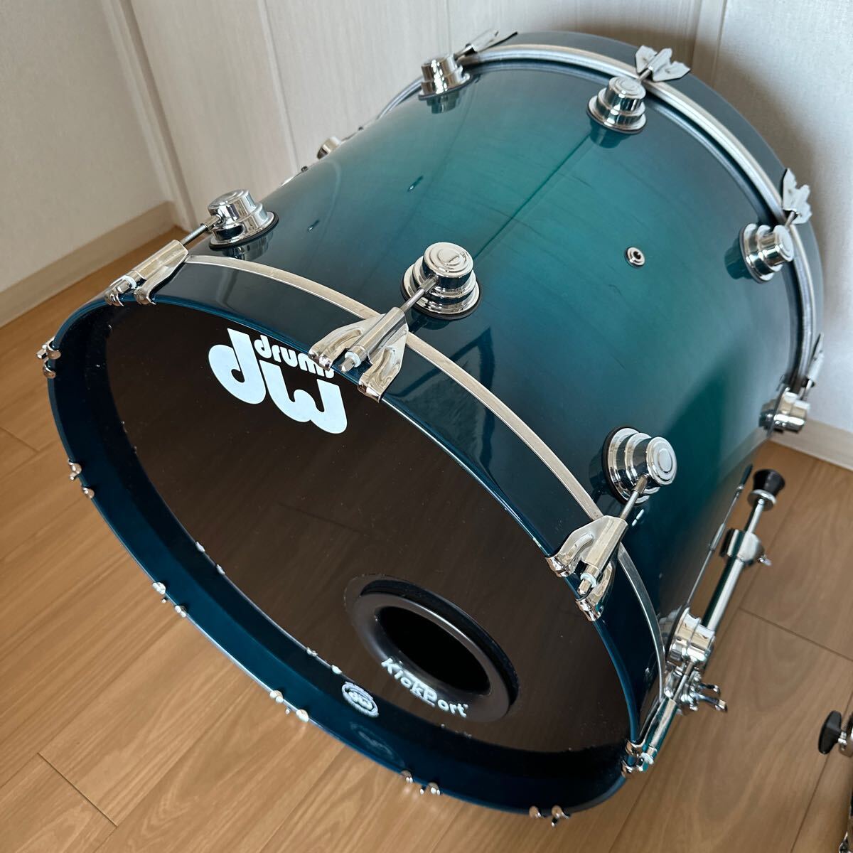 ドラムセット ドラム Drums DW dw ドラムワークショップ コレクターズシリーズ collector’s series 美品 ファイバーケース付の画像2