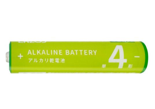 送料無料！LAZOS 単4 アルカリ乾電池 60本 単四電池 10本入×6パック ・ B-LA-T4X10_画像3