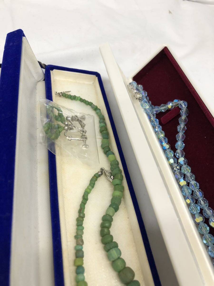  gem necklace summarize natural stone box attaching accessory lapis crystal etc. 