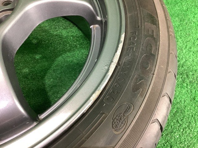 サマー タイヤ溝有 A-TECH シュナイダー AS-05 14インチ タイヤホイール4本 165/55R14 ヨコハマ ES31 '20年製 14×5J +43 PCD100 73mm 4H_画像8