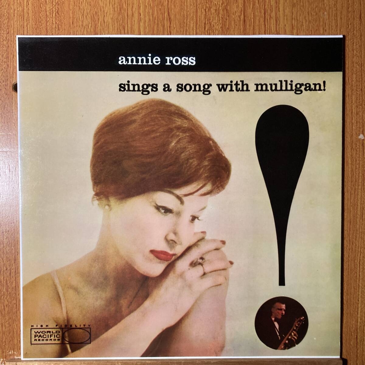 アニー・ロス / アニー・ロスは歌う★ANNIE ROSS / SINGS A SONG WITH MULLIGAN!★SPAIN盤?★ WORLD PACIFIC RECORDS★美品_輸入盤につき、帯・インサートなし