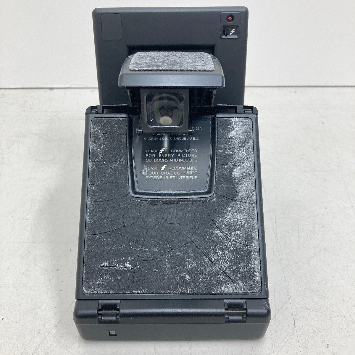 **[21] POLAROID Polaroid camera SLR680 LAND CAMERA operation not yet verification Junk present condition goods manual attaching 06/050121m**