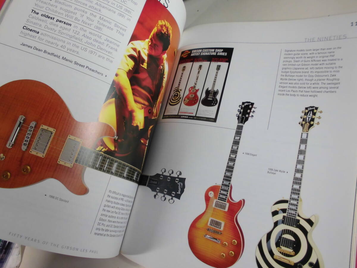 洋書 50 YEARS OF THE GIBSON LES PAUL BOOK ギブソン レスポール 50年の歩み 徹底解説(英文)_画像6