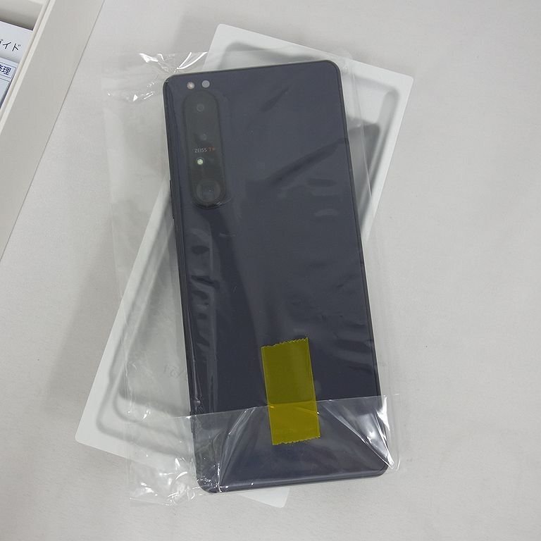 未使用 *60日保証* SIMフリー SONY XPERIA 1 III XQ-BC42 パープル 12GB 512GB Dual SIM インボイス可 送料無料 【k0429-530-0501】清T_画像2