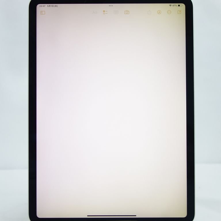 1円スタート iPad Pro 第1世代 11インチ 256GB シルバー WiFiモデル 液晶黄ばみ有り インボイス可 一週間返品可 【専0430-272-0502】兼Pの画像6