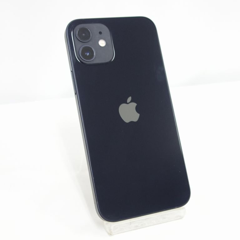 美品 **60日保証** SIMフリー iPhone 12 128GB ブラック インボイス対応可 送料無料 【専0507-355-0507東】兼Tの画像2