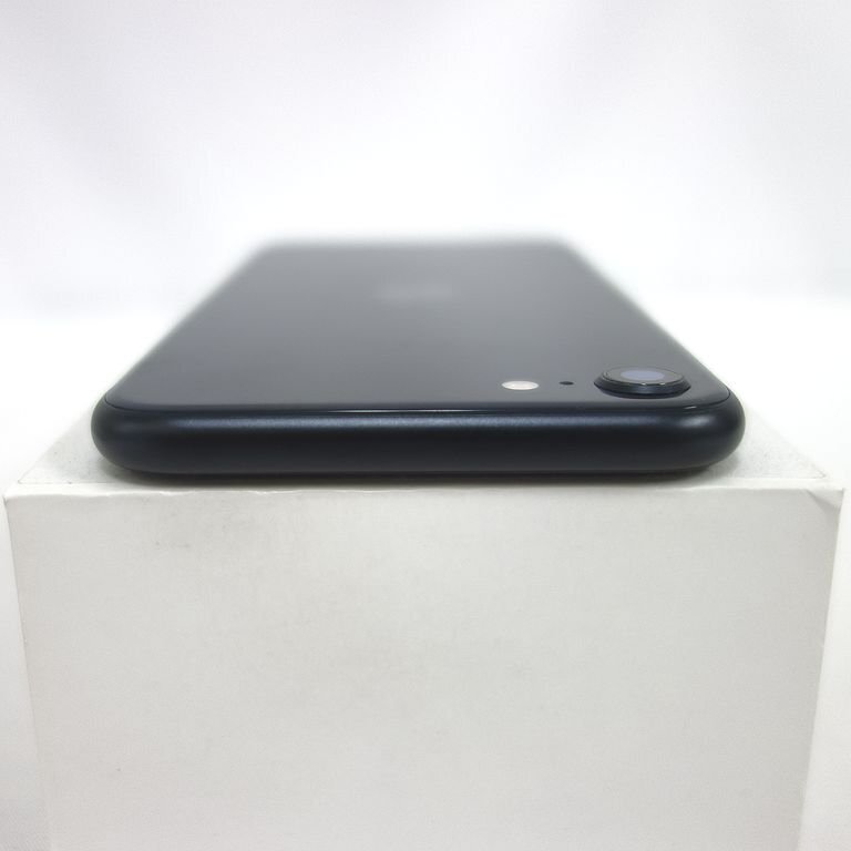 ジャンク iPhone SE3 第3世代 128GB SIMフリー au 利用制限○ ミッドナイト 送料無料 インボイス可 【k0514-80-0519】清P_画像5