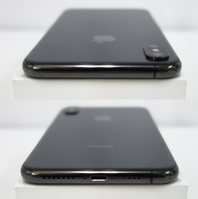 美品 *60日保証* iPhone Xs Max 256GB SIMフリー docomo 利用制限○ バッテリー100% インボイス可 送料無料 【本0507-212-0509本】清P_画像4