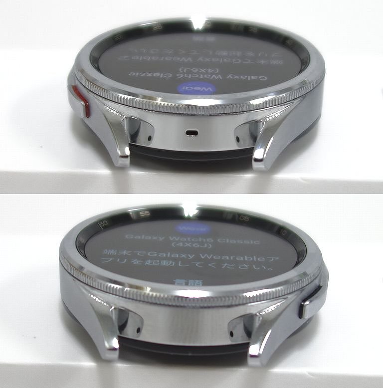 超美品 SAMSUNG Galaxy Watch 6 classic SM-R960 SM-R960NZSAXJP インボイス可 送料無料 国内版 【k0429-370-0507】清Tの画像7