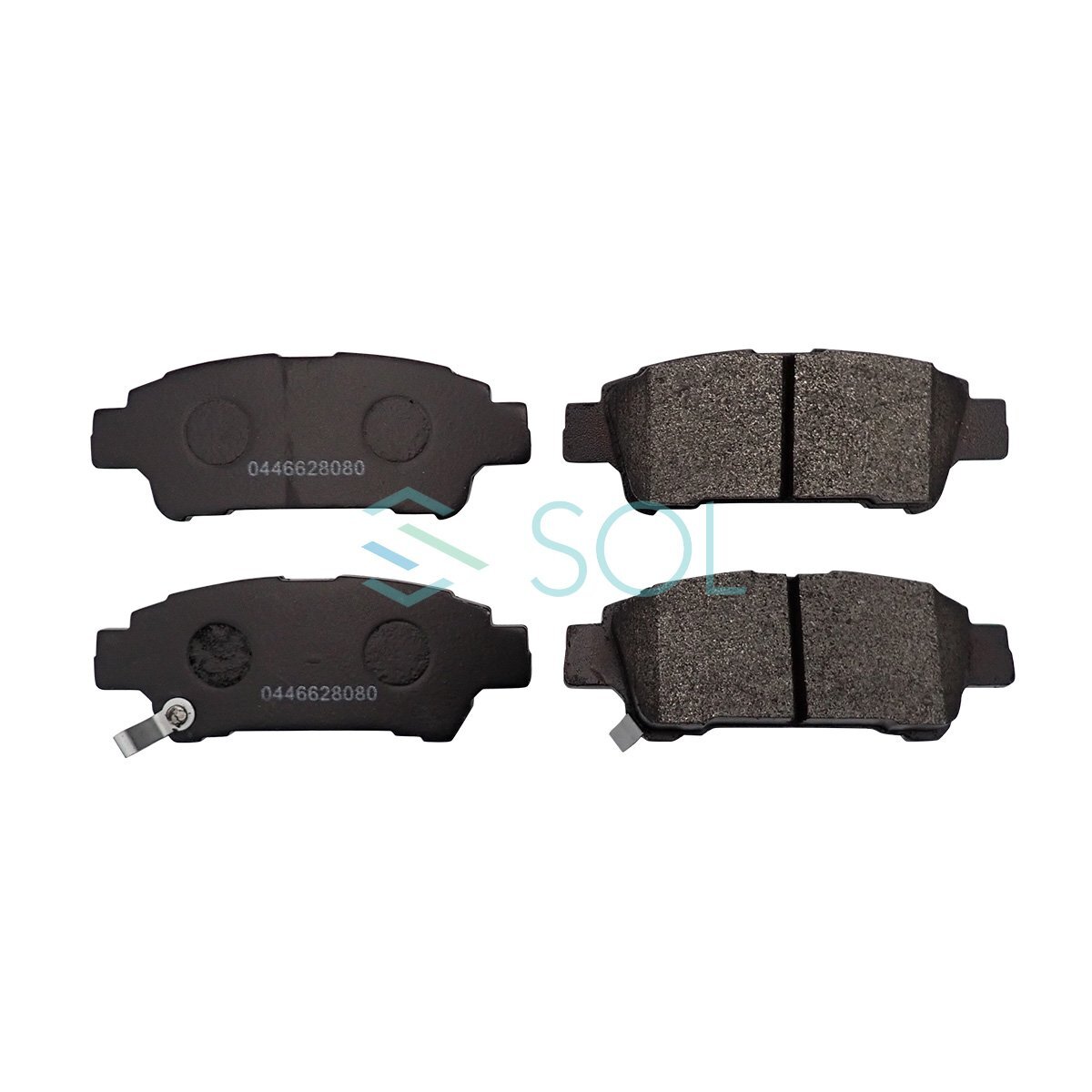  Toyota Alphard ANH10W ANH15W rear brake pad left right set shipping deadline 18 hour car make special design 0446628080 0446628040 0446628050