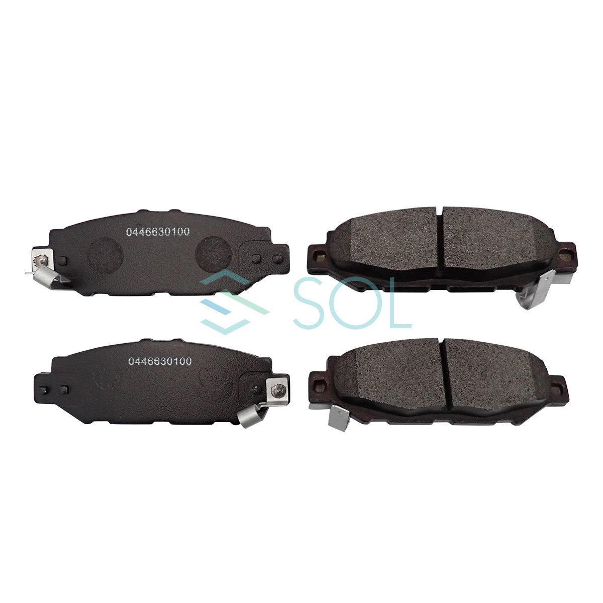  Toyota Touring Hiace RCH41W RCH47W rear brake pad left right set shipping deadline 18 hour car make special design 0446630100 0446626010