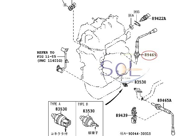 ルクラ L455F L465F O2センサー 前後 2本セット 89465-B2100 89465-B2090 89465-B2101 89465-B2020 89465-B2091 出荷締切18時 即納 高品質_画像8