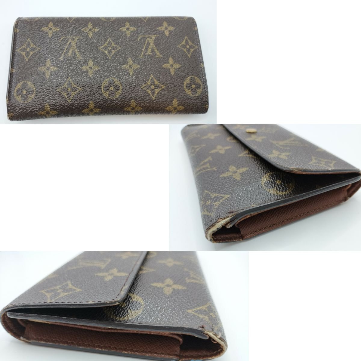 LOUIS VUITTON ルイ・ヴィトン LV 長財布 二つ折り財布 ダミエ モノグラム 3点おまとめ J299の画像2