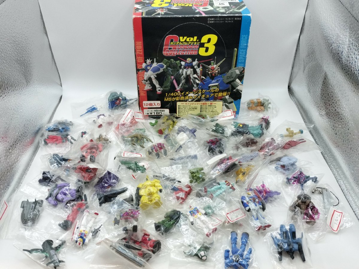 機動戦士ガンダム 歴代ガンダム ミニフィギュア おまとめ ガンダムコレクション GUNDAM COLLECTION Vol.3 現状品渡し J420_画像1