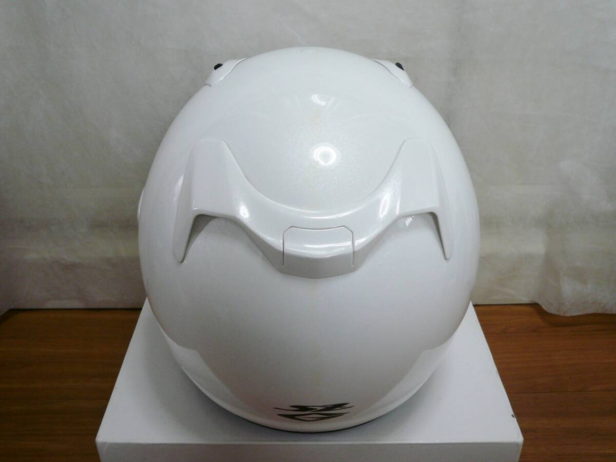 Arai アライ SZ-G SZG グラスホワイト ジェットヘルメット XL エスゼットジー SZ G の画像6