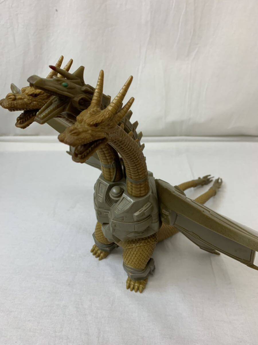 BANDAI バンダイ メカキングギドラ ゴジラ ムービーモンスターシリーズ ソフビ フィギュア 怪獣 _画像1