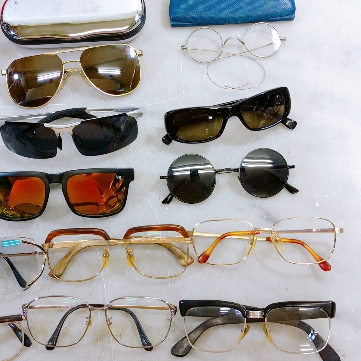 ジャンク メガネ サングラス 眼鏡 老眼鏡 ブランド めがね メガネケース めがねまとめの画像5