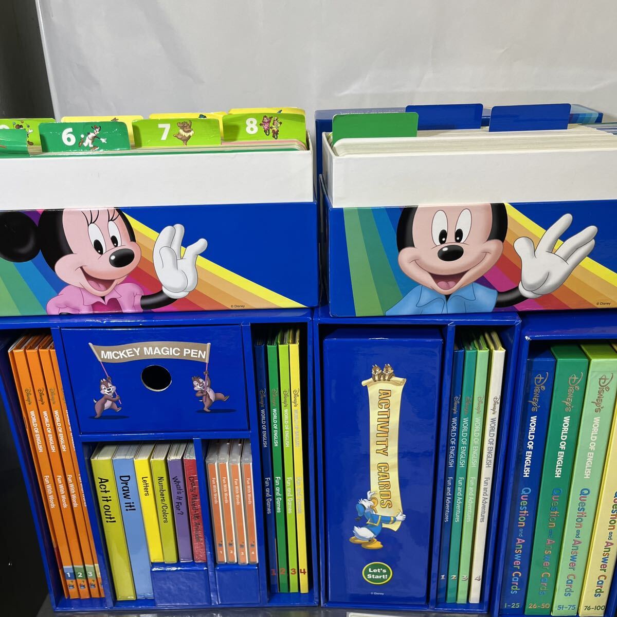 【ジャンク品】ディズニー英語システム Disney ワールドファミリー イングリッシュ 英語教材_画像2