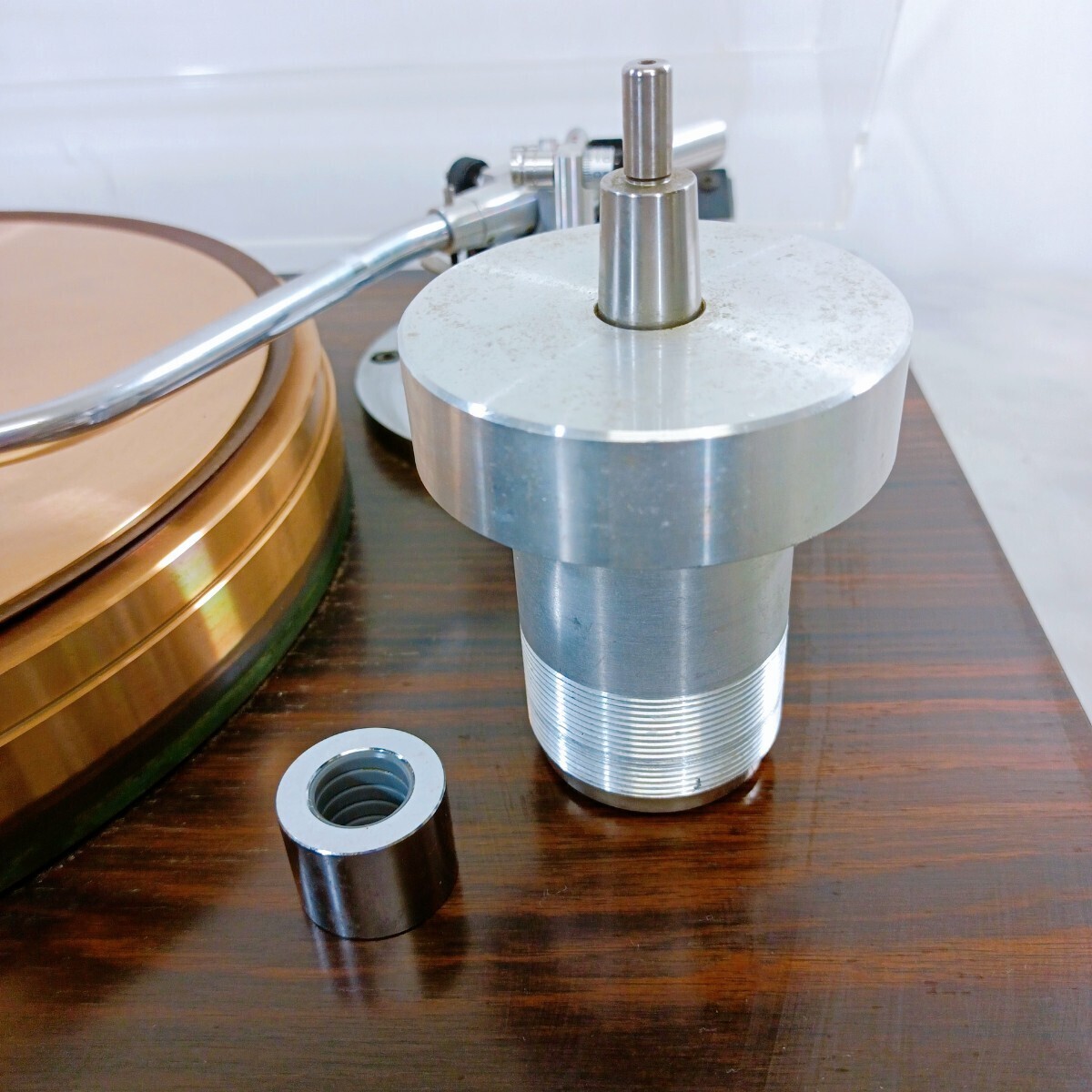 MICRO micro record player turntable BL-91 shaft assembly attaching electrification verification only Junk 