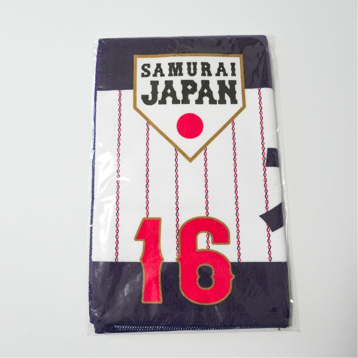 新品】WBC優勝記念 大谷翔平 フェイスタオル 16 野球 侍ジャパン 新品】WBC優勝記念 大谷翔平 フェイスタオル 16 野球 侍ジャパン