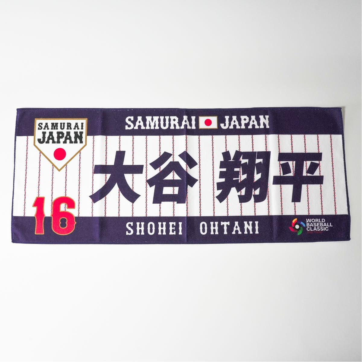 新品】WBC優勝記念 大谷翔平 フェイスタオル 16 野球 侍ジャパン 新品】WBC優勝記念 大谷翔平 フェイスタオル 16 野球 侍ジャパン