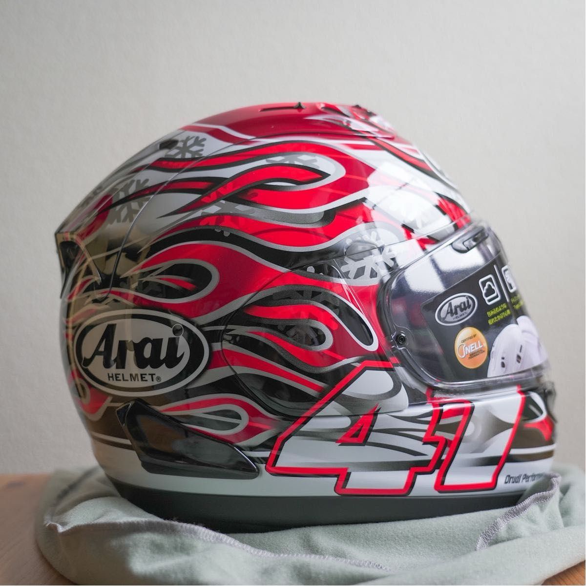 新品】Arai アライ RX-7X 芳賀紀行選手 レプリカ Mサイズ(57 新品】Arai アライ RX-7X 芳賀紀行選手 レプリカ Mサイズ(57