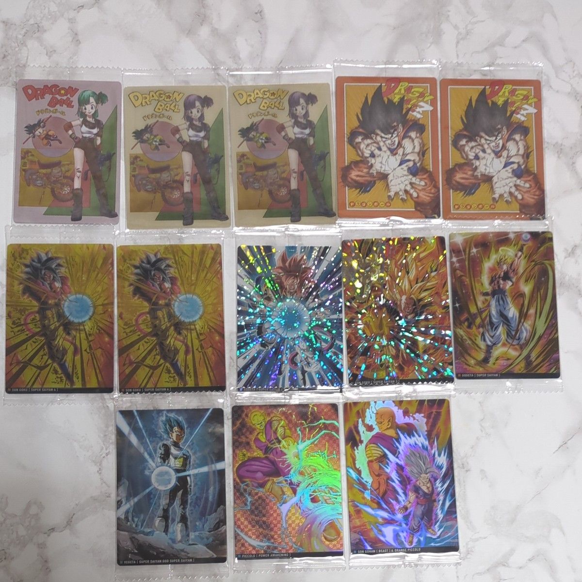ドラゴンボールイタシャガ13枚【SEC SR SSR CR R】セット売り ドラゴンボールイタシャガ13枚【SEC SR SSR CR R】セット売り