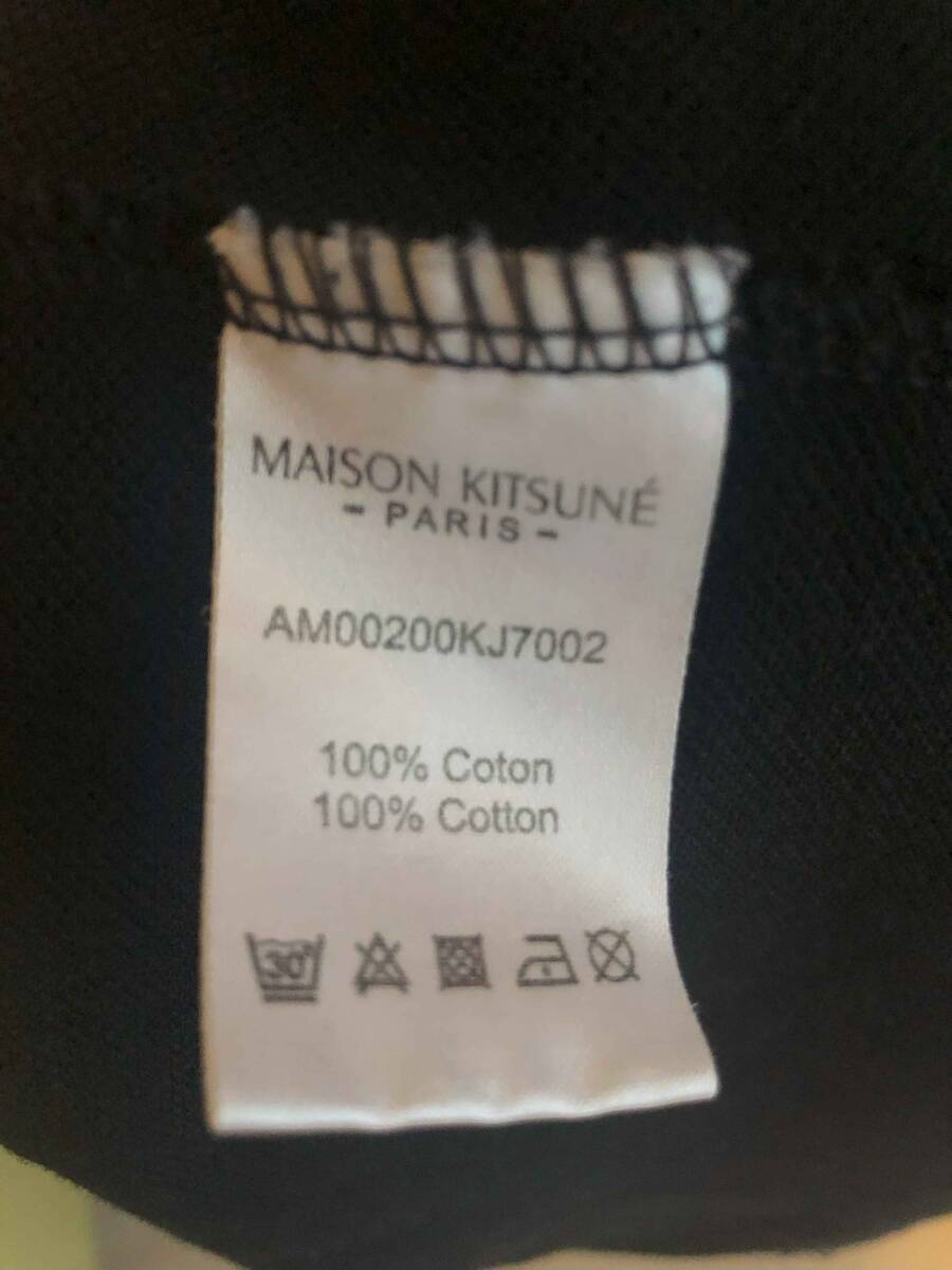 MAISON KITSUNE ポロシャツ Mサイズ TRICOLOR FOX PATCH CLASSIC POLO_画像4