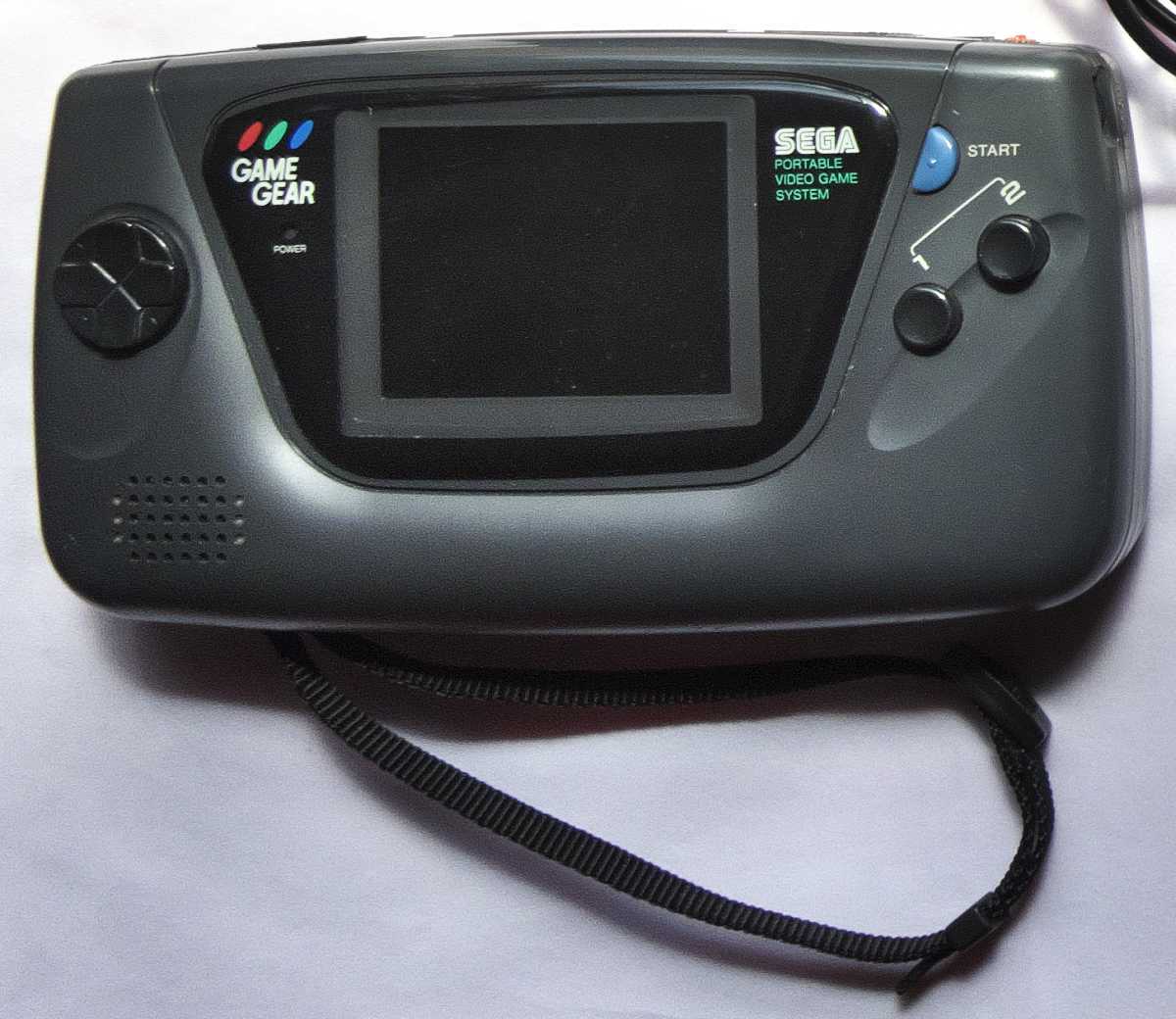 [ Junk ] Sega mobile game machine Game Gear body . power supply adapter. set *SEGA