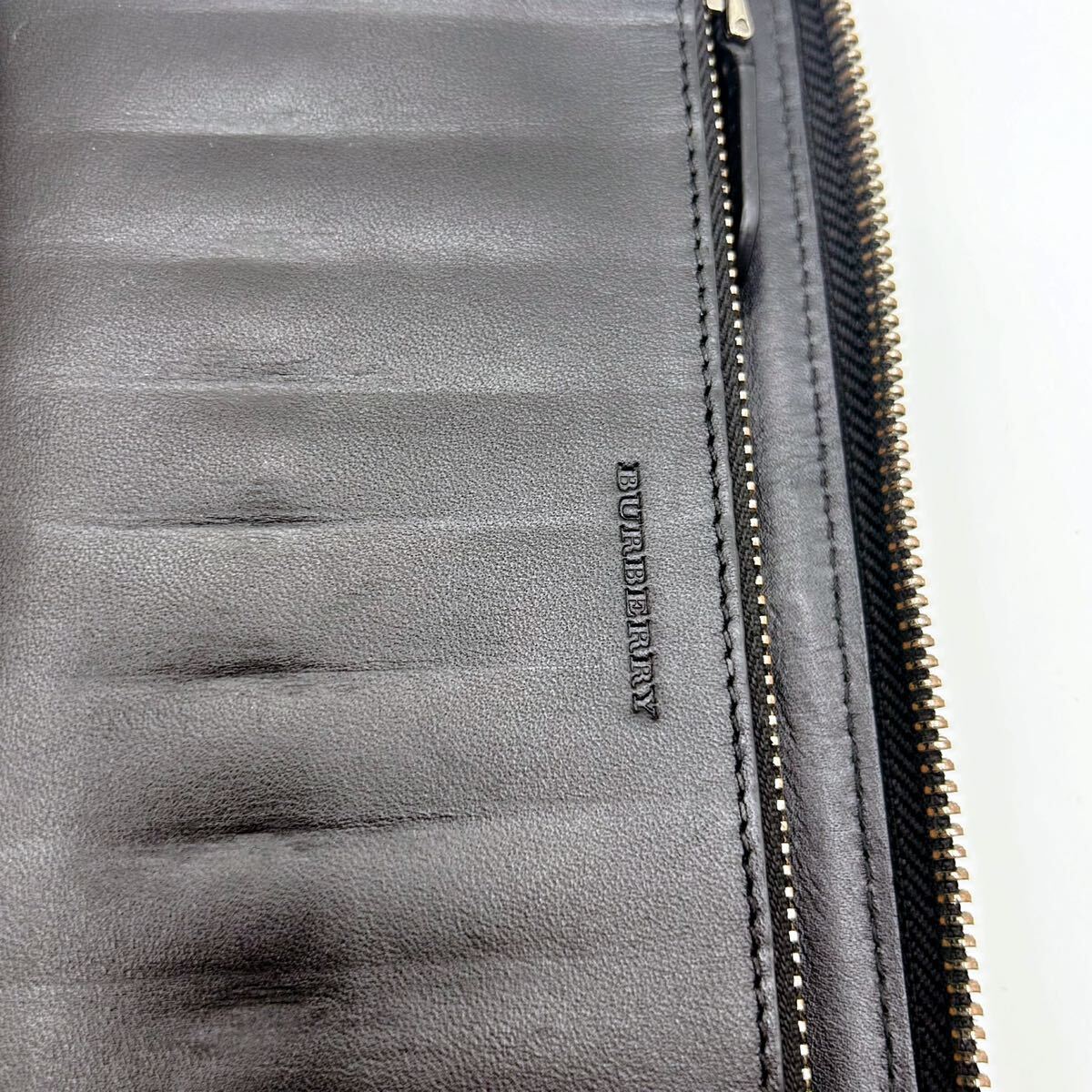 シャドーチェック Burberry バーバリー ラウンドジップ オーガナイザー ノヴァチェック ネイビー ブラック 大容量| シャドーチェック Burberry バーバリー ラウンドジップ オーガナイザー ノヴァチェック ネイビー ブラック 大容量|