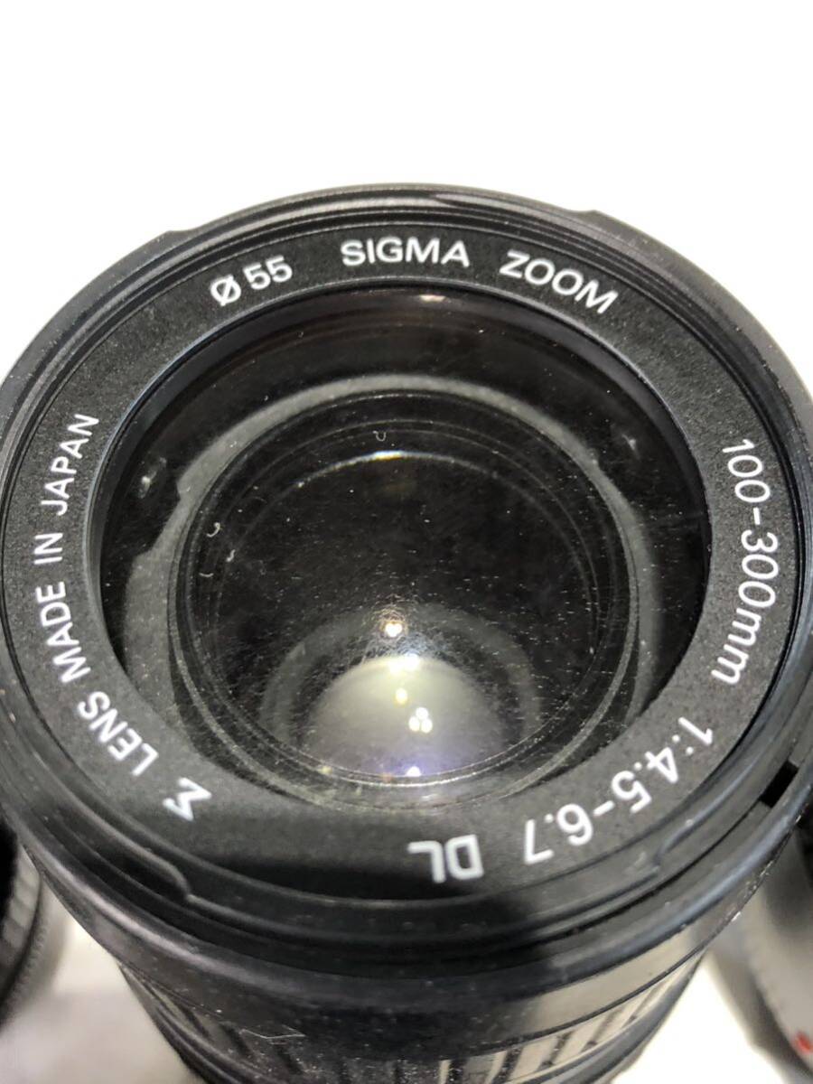 カメラレンズまとめ売り Canon SIGMA MINOLTA TOKINA ZOOM LENS 広角レンズ AF MF オート マニュアル フォーカス 撮影機材 現状品 _画像6