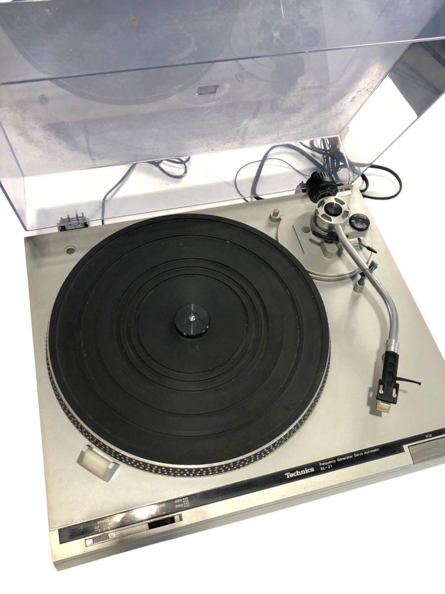 ターンテーブル3台セット ジャンク品 Pioneer パイオニア PL-340 Technics テクニクス SL-B31 SL-Z1 レコードプレーヤー オーディオ 現状品_画像4