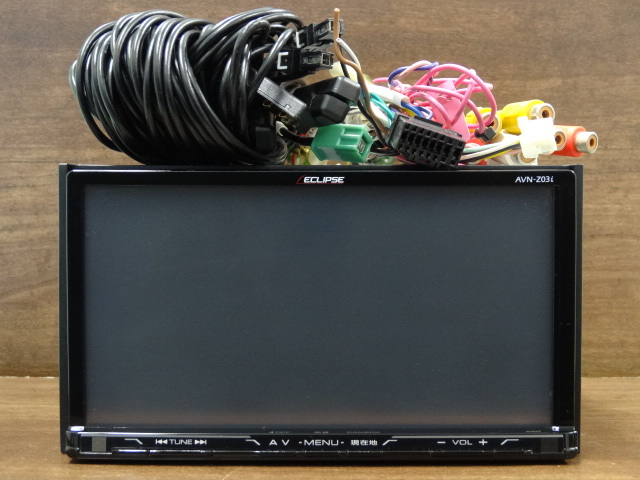 NVN0120【2013年地図】☆ ECLIPSE AVN-Z03i ☆ メモリーナビゲーション内蔵 SD/CD/DVD/Bluetooth/Wi-Fi/地上デジタルTV 7型WVGA AVシステム_画像1