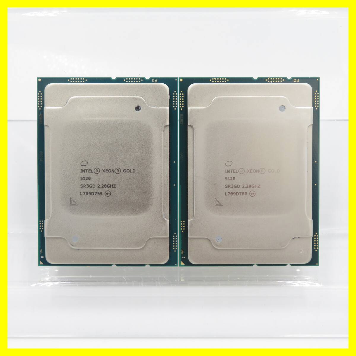 Intel Xeon GOLD 5120 SR3GD 2個セット 動作確認済みの画像1