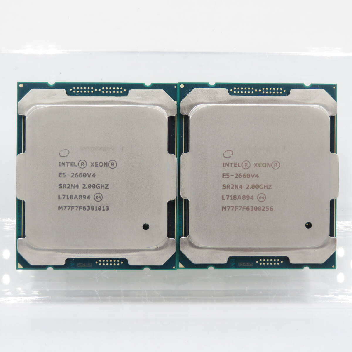 Intel Xeon E5-2660V4 SR2N4 2個セット　動作確認済み_画像1