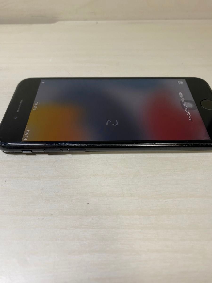 85989  iPhone7 キャリア不明 ジェットブラック　ジャンク品　完全部品取り　※本体のみ