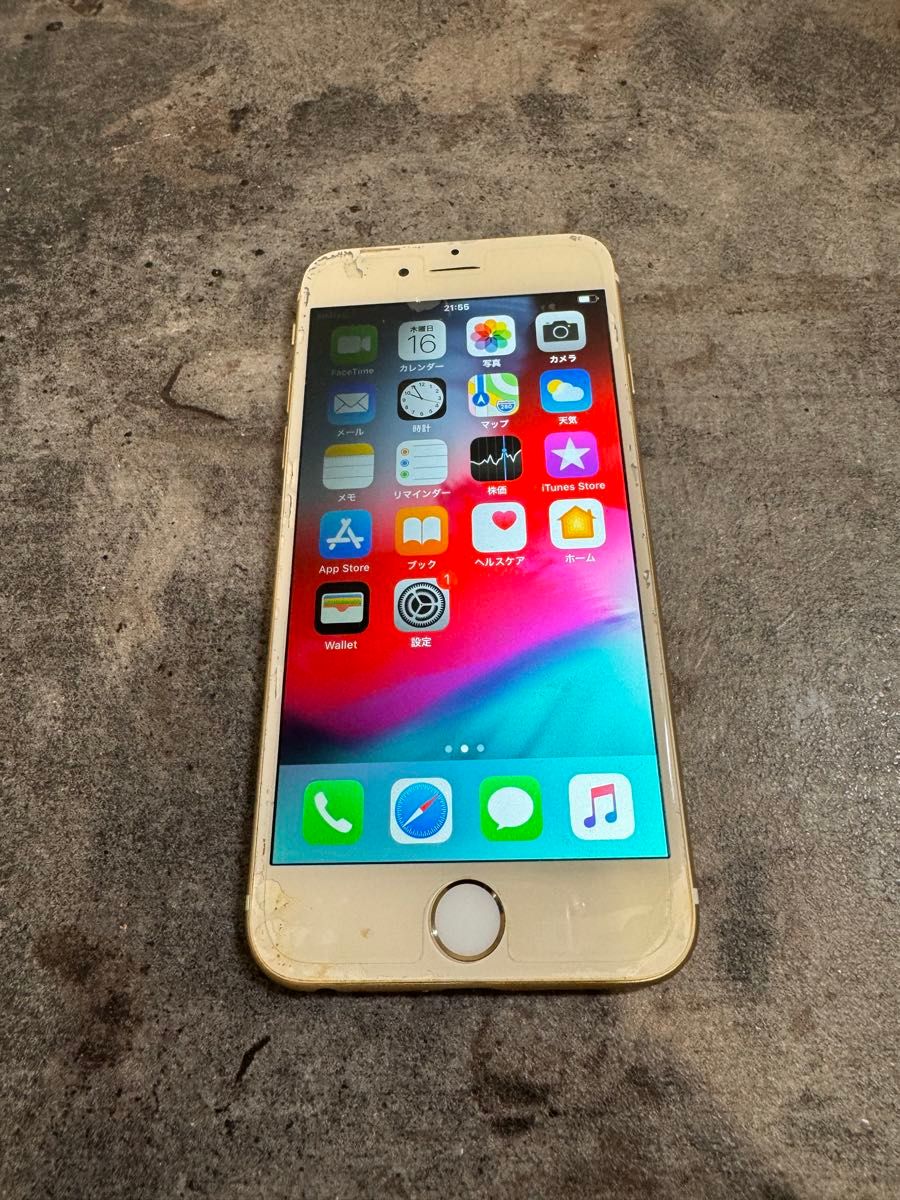 69814 iPhone6 64GB GOLD SIMフリー　ジャンク品　※ 本体のみ